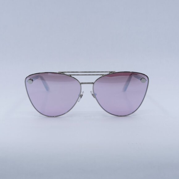 ?️ New Versace VE2267 10007V Sunglasses - Silver Frame, Pink Lenses main image 9